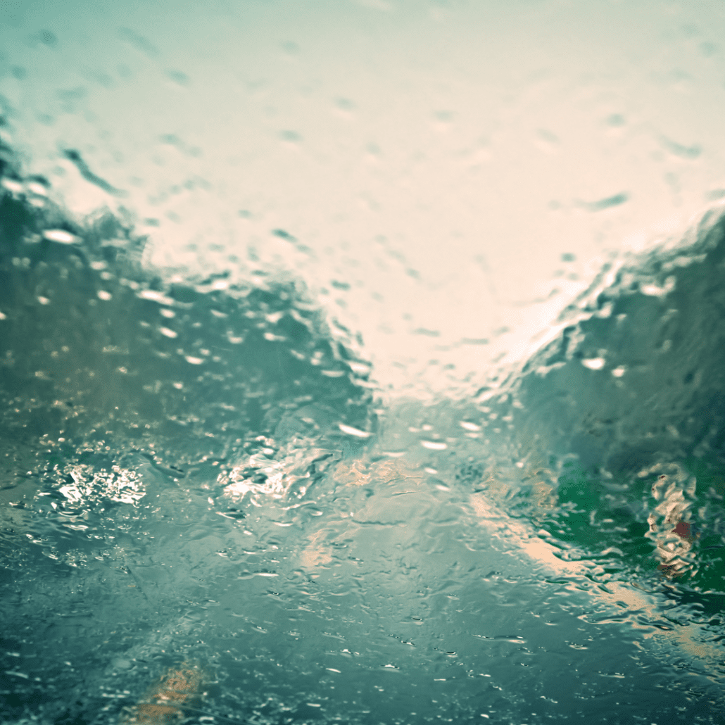 bad weather on the road
